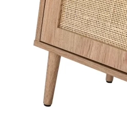 Philemon  56Wide Modern Cabinet Sideboard With Rattan Design | Karat Home -Cozy Living Deals Store GUEST 8874c660 8f00 4c6a 8d06 93e8c8b6379e