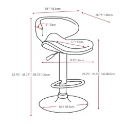 Set Of 2 Adjustable Curved Form Fitting Leatherette Barstool - Corliving 12 Set Of 2 Adjustable Curved Form Fitting Leatherette Barstool - Corliving -Cozy Living Deals Store GUEST 88e262f9 d052 4479 8eb7 2f22d331a46c