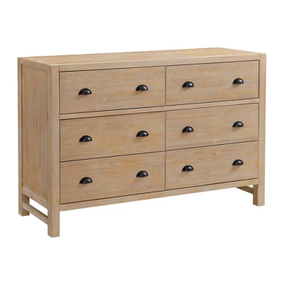 4pc Arden Wood Bedroom Set With 2 Drawer Nightstand Light Driftwood - Alaterre Furniture 11 4pc Arden Wood Bedroom Set With 2 Drawer Nightstand Light Driftwood - Alaterre Furniture - Image 11