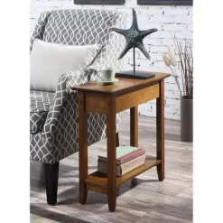 American Heritage Flip Top End Table - Johar Furniture -Cozy Living Deals Store GUEST 8a08f364 6e49 4718 93ce 086ff77d4f96