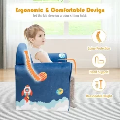 Costway Kids Cat/Astronaut/Lion/Synthetic Fake Animal/Elephant Sofa Children Armrest Couch Toddler Furniture Gift -Cozy Living Deals Store GUEST 8a261694 4890 4f61 910f 9d1403a98e25