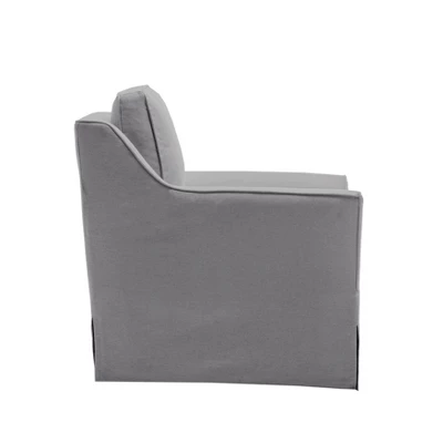 Club Swivel Chair - WOVENBYRD 3 Club Swivel Chair - WOVENBYRD - Image 3