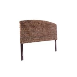 King Estern Banana Leaf Panel Headboard Dark Brown - Summerland Home -Cozy Living Deals Store GUEST 8a390f78 a366 41f9 9786 ab346623daa4