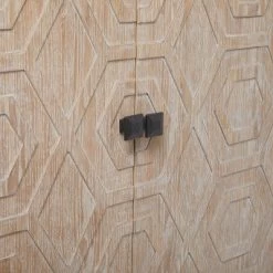 Traditional Carved Wood Curved Cabinet Brown - Olivia & May -Cozy Living Deals Store GUEST 8ae8ec4f 694d 436b ad3a eb37b040f049