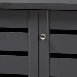 3 Door Adalwin Wooden Entryway Shoe Storage Cabinet Gray - Baxton Studio 12 3 Door Adalwin Wooden Entryway Shoe Storage Cabinet Gray - Baxton Studio -Cozy Living Deals Store GUEST 8aecf41b 7b71 4bab aeed 4fe0dd981b4d