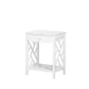 (Set Of 2) Modern Night Stand In White - Comfort Pointe