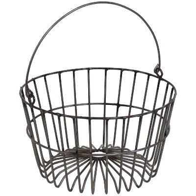 Sunnydaze Decor Sunnydaze Rustic Metal Nesting Baskets With Handles For Storage And Decor - 4 Pc 3 Sunnydaze Decor Sunnydaze Rustic Metal Nesting Baskets With Handles For Storage And Decor - 4 Pc - Image 3