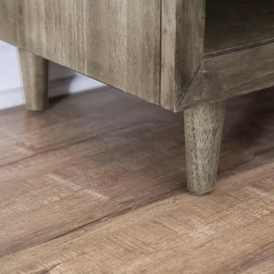 3pc Aurora Mid-Century Bedroom Set Gray - Abbyson Living 8 3pc Aurora Mid-Century Bedroom Set Gray - Abbyson Living - Image 8