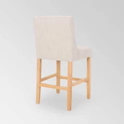 Set Of 2 Landria Button Tufted Wingback Counter Height Barstools - Christopher Knight Home -Cozy Living Deals Store GUEST 8c049b98 00e5 4c31 97f9 67c2de71099b