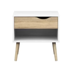 Nightstand In White - Tvilum