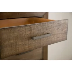 6pc Aurora Mid-Century Brown Bedroom Set With Upholstered Bed - Abbyson Living -Cozy Living Deals Store GUEST 8c1b71ac 8886 42a7 9e49 c7144f26908a