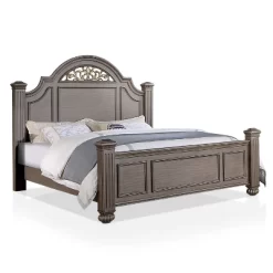 3pc Pennings Traditional Bed Set With 2 Nightstands Gray - HOMES: Inside + Out -Cozy Living Deals Store GUEST 8db02899 97b3 4af5 9c73 4ad29c6ab57d