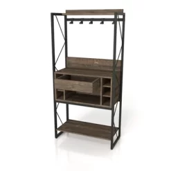 Orella Rustic Baker's Rack Reclaimed Oak - MiBasics -Cozy Living Deals Store GUEST 8e286077 d8d8 4956 9db1 3238e77fcdf3