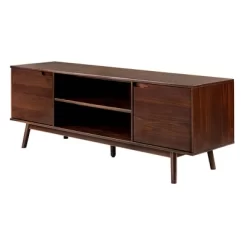 Solid Wood Mid-Century Modern TV Stand For TVs Up To 80" - Saracina Home -Cozy Living Deals Store GUEST 8e79d6b8 8dd2 4a61 a818 5cca332ec6d2