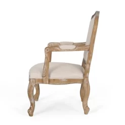 Set Of 2 Andrea French Country Wood Upholstered Dining Armchairs - Christopher Knight Home -Cozy Living Deals Store GUEST 8ebd2585 114a 4e94 b537 be6fbd27aec1