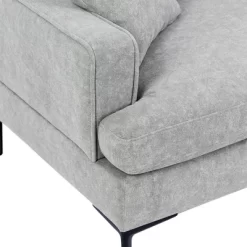 80.7" Modern Upholstered Loveseat Sofa With Metal Legs And 2 Pillows-ModernLuxe -Cozy Living Deals Store GUEST 8ecffbd1 4e32 4185 8c9a 2785104f658a