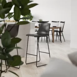 Merrick Lane 30 Inch Faux Bar Height Bucket Seat Stools, Set Of 2 25 Merrick Lane 30 Inch Faux Bar Height Bucket Seat Stools, Set Of 2 -Cozy Living Deals Store GUEST 8f5ab689 56fc 47ab 9c9c e65dcc82b38f