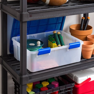 IRIS 26.5qt WeatherPro Plastic Storage Bin 1 IRIS 26.5qt WeatherPro Plastic Storage Bin
