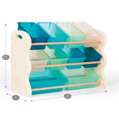 Totes Tidy Storage Bin Organizer Soft Sky - B. Spaces 9 Totes Tidy Storage Bin Organizer Soft Sky - B. Spaces -Cozy Living Deals Store GUEST 8ff1e481 dbc5 45b5 b6d2 b81b894c37a8