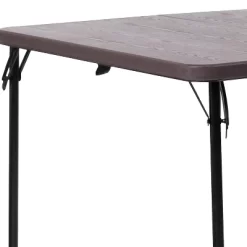 Flash Furniture 2.83-Foot Square Bi-Fold Plastic Folding Table With Carrying Handle 17 Flash Furniture 2.83-Foot Square Bi-Fold Plastic Folding Table With Carrying Handle -Cozy Living Deals Store GUEST 9040b20c fe61 4a7a bc1b a8df9c67cd8a