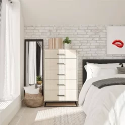 Kelly 5 Drawer Dresser Ivory Oak - Novogratz 14 Kelly 5 Drawer Dresser Ivory Oak - Novogratz -Cozy Living Deals Store GUEST 90988133 609d 452f 812f 9b18da2b67c8