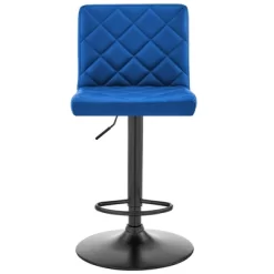 Duval Adjustable Barstool With Faux Leather And Metal Finish - Armen Living -Cozy Living Deals Store GUEST 909d70b0 1ad3 4ceb a892 b59df76432c2