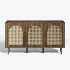 Philemon  56Wide Modern Cabinet Sideboard With Rattan Design | Karat Home -Cozy Living Deals Store GUEST 90b8af82 c06f 4259 9cfb b8ae160d69c9