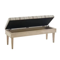 Harstrom Storage Bench Beige - Martha Stewart -Cozy Living Deals Store GUEST 928f1687 9cc4 4ec2 9bcd 16735ebe31f3