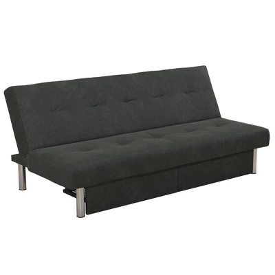 Saddie Futon With Storage Drawers Gray - Room & Joy 10 Saddie Futon With Storage Drawers Gray - Room & Joy - Image 10