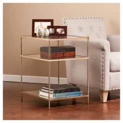 Benton Side Table Copper - Aiden Lane