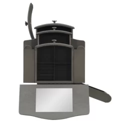 Sedalia Jewelry Armoire Gray - Powell Company -Cozy Living Deals Store GUEST 930e3fd9 f05c 4a0f 8802 c644f120d8f3