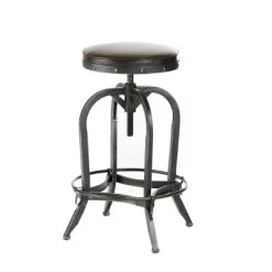 27.5" Gunner Swivel Barstool - Christopher Knight Home -Cozy Living Deals Store GUEST 937dfb97 04f9 4837 8ee9 08ee1aeac2ec