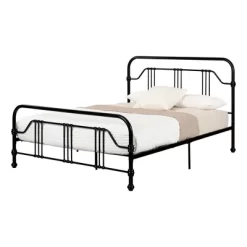 Queen Balka Platform Metal Bed Black - South Shore -Cozy Living Deals Store GUEST 93ebe881 14c0 42a0 9ad9 2818af9aa41b