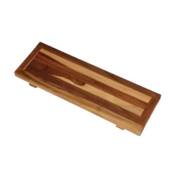 29"x2" Eleganto Teak Wood Bathtub Storage Caddy Natural - EcoDecors -Cozy Living Deals Store GUEST 9433323f b708 40b8 bd12 7dc38715aa1d