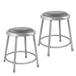 2pk Heavy Duty Vinyl Padded Steel Barstool Gray - Hampden Furnishings 15 2pk Heavy Duty Vinyl Padded Steel Barstool Gray - Hampden Furnishings -Cozy Living Deals Store GUEST 949366e7 7b0a 487d 8970 1e9fef46b094