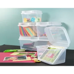 Sterilite Modular Plastic FlipTop Hinged Storage Box Container With Latching Lid For Home, Office, Workspace, And Classroom Organization -Cozy Living Deals Store GUEST 94fb474d 65e8 4f9d ad91 404ab28d0e9c