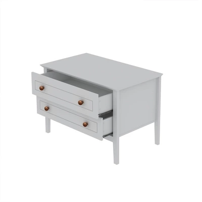 Crown 2 Drawer Bachelor Dresser - Manhattan Comfort 2 Crown 2 Drawer Bachelor Dresser - Manhattan Comfort - Image 2