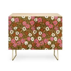 Schatzi Brown Jirra Floral Olive Credenza - Deny Designs 7 Schatzi Brown Jirra Floral Olive Credenza - Deny Designs -Cozy Living Deals Store GUEST 96377508 cb25 44d4 995c 5511cc602b1d