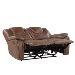 Katrine Manual Reclining Loveseat Brown - Steve Silver Co. -Cozy Living Deals Store GUEST 974e7231 dd73 448f 93ab c403d089b9ad