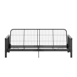 Full Anders Metal Arm Futon With 6" Microfiber Mattress - Room & Joy -Cozy Living Deals Store GUEST 97961731 bc65 4b27 80ca f3ab95dd5656