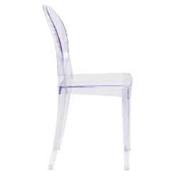 Emma And Oliver Ghost Side Chair In Transparent Crystal -Cozy Living Deals Store GUEST 98da6122 b86c 4399 805e 96ff777eb052