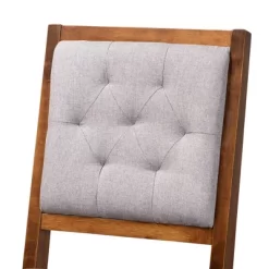 2pc Gideon Fabric Upholstered And Wood Counter Height Barstool Set - Baxton Studio -Cozy Living Deals Store GUEST 98f77238 46b7 4662 ae58 4351ac65f7f0