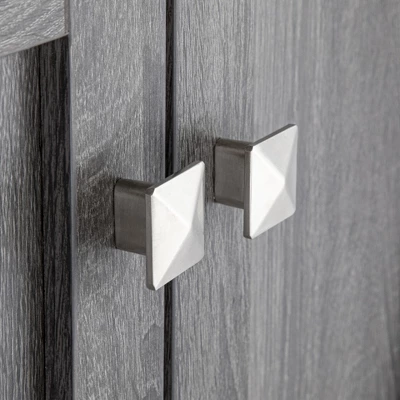 FC Design Modern 2-Door Shoe Storge Cabinet For 15 Pairs Of Shoes 5 FC Design Modern 2-Door Shoe Storge Cabinet For 15 Pairs Of Shoes - Image 5