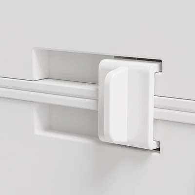 HOMCOM Portable Wardrobe Closet, Bedroom Armoire, Foldable Clothes Organizer With Cube Storage, Hanging Rods, And Magnet Doors, White 5 HOMCOM Portable Wardrobe Closet, Bedroom Armoire, Foldable Clothes Organizer With Cube Storage, Hanging Rods, And Magnet Doors, White - Image 5