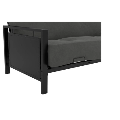 DHP Henley Metal Arm Futon Frame Black Metal - Dorel Home Products 7 DHP Henley Metal Arm Futon Frame Black Metal - Dorel Home Products - Image 7