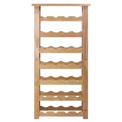 Napa Wine Rack Beech - Winsome 1 Napa Wine Rack Beech - Winsome