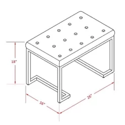 Beverly Bench Navy - Powell Company -Cozy Living Deals Store GUEST 9acc4459 1f4e 40fc ad01 44fe3fa4610a