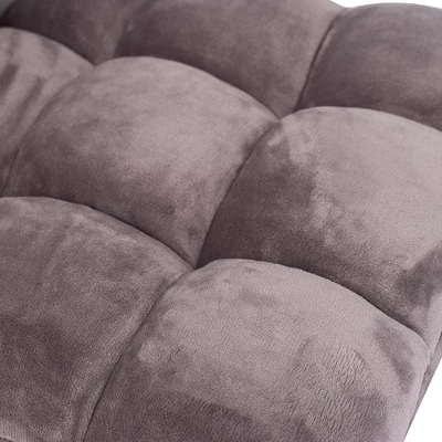 BirdRock Home Adjustable 14-Position Memory Foam Floor Chair - Grey 6 BirdRock Home Adjustable 14-Position Memory Foam Floor Chair - Grey - Image 6