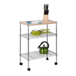 Honey-Can-Do Mini 3 Tier Dining Cart