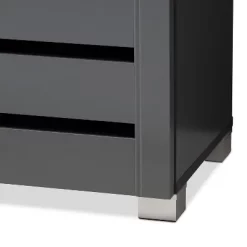 3 Door Adalwin Wooden Entryway Shoe Storage Cabinet Gray - Baxton Studio 14 3 Door Adalwin Wooden Entryway Shoe Storage Cabinet Gray - Baxton Studio -Cozy Living Deals Store GUEST 9bc657af f539 41ab 816b e771232287fd